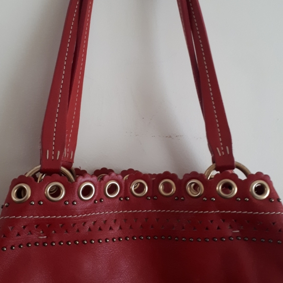 MIU MIU Ted Large Leather Tote Bag - Picture 3 of 5